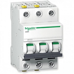 Автоматический выключатель модульный SCHNEIDER ELECTRIC iK60N 3Р 20А 6кА х-ка С