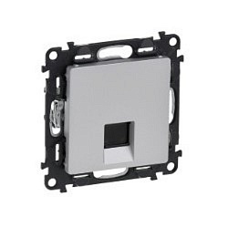 Розетка компьютерная LEGRAND Valena LIFE RJ45 алюминий