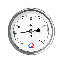 Термометр РОСМА БТ-31.211 (0 - 100°С) Ø63 мм, шток 64 мм